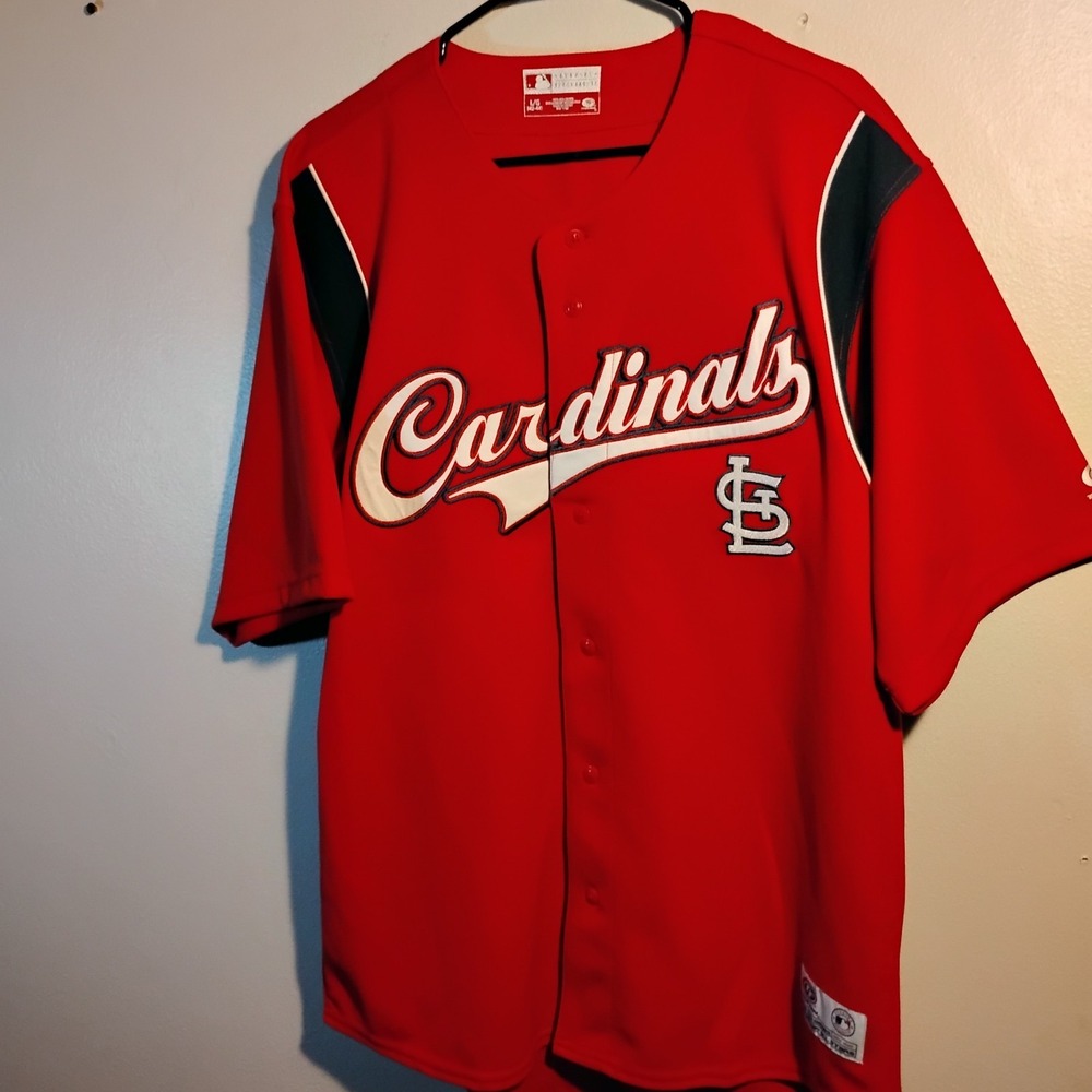 St Louis Cardinals Jersey MLB True Fan Series Large Genuine Merchandise
